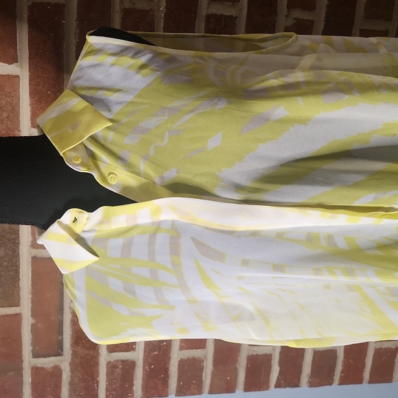 Lane Bryant sheer blouse, size 18 - Picture 2 of 9